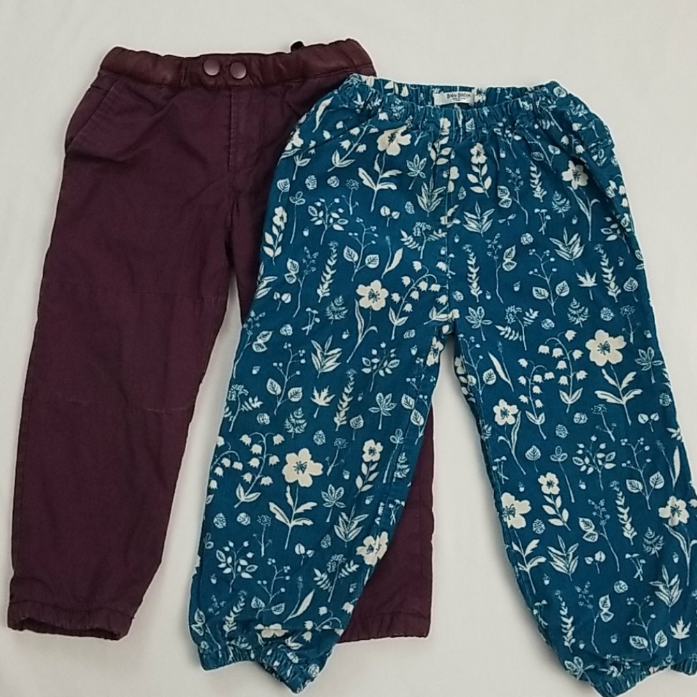 Warm girls pants, size 2-3 T